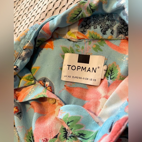 Men’s Topman Button Down Short Sleeve ( XS ) - Picture 4 of 4